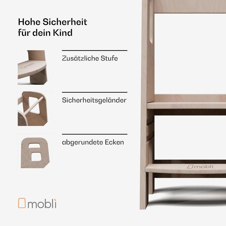 Actual product image Mobli Learning tower & step stool