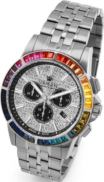Image du produit Louis XVI Majesté Iced Out Rainbow (Chronographe, 43 mm)