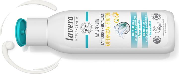 Immagine prodotto Lavera Basis Sensitiv Bodylotion straffend Q10 Aloe-Vera Lot (Crema corpo, 250 ml)