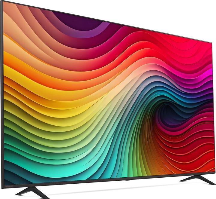 Actual product image LG TV 75NANO82T6B 75, 3840 x 2160 (Ultra HD 4K), LED-LCD (75", NANO82, Nano-Cell, 2024)