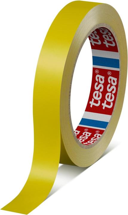 Produktbild tesa Verpackungsband Premium 19 mm x 66 m, Gelb (19 mm)