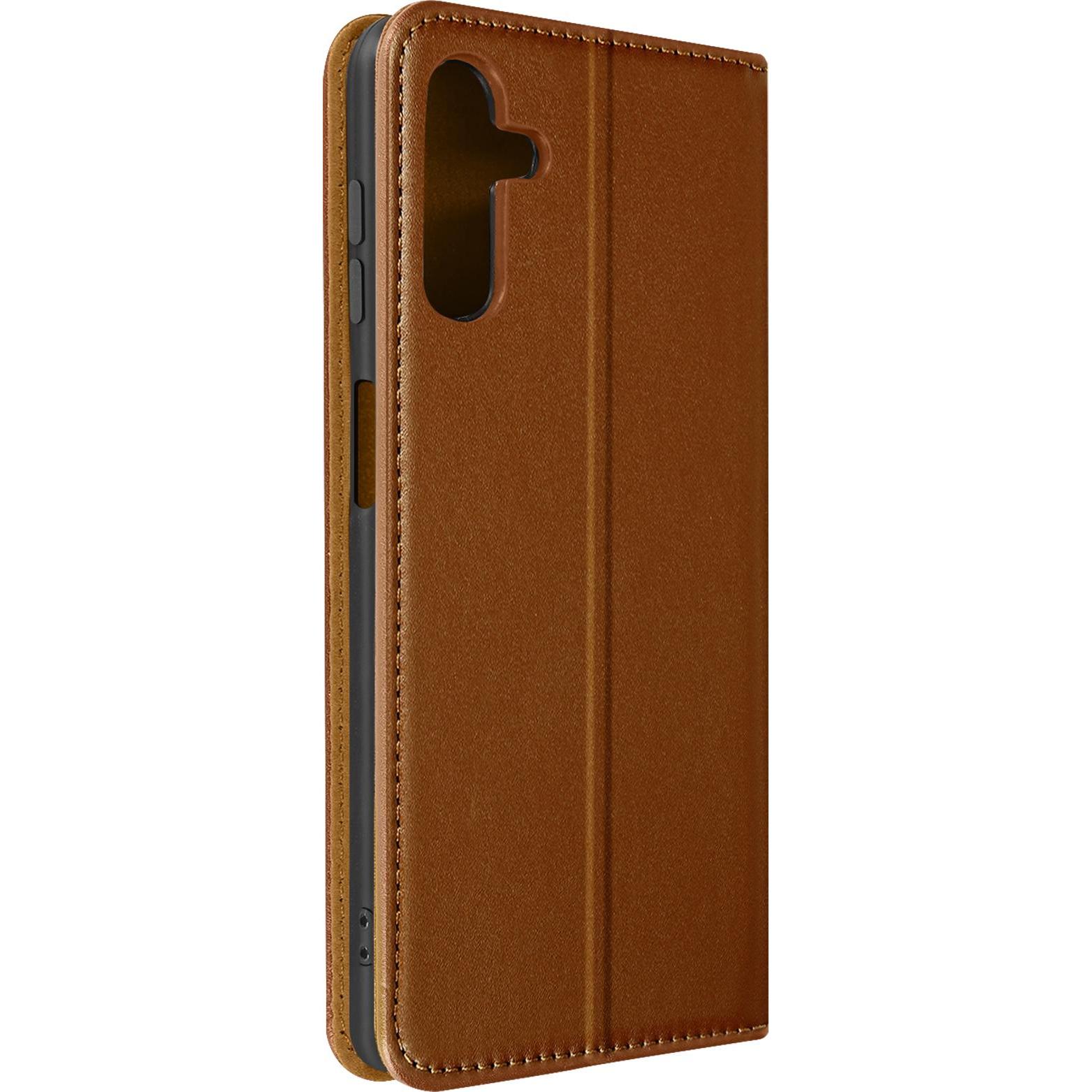 Thumbnail - Avizar Kunstleder Series (Samsung Galaxy A04S, Samsung Galaxy A13 5G), Smartphone Hülle, Braun