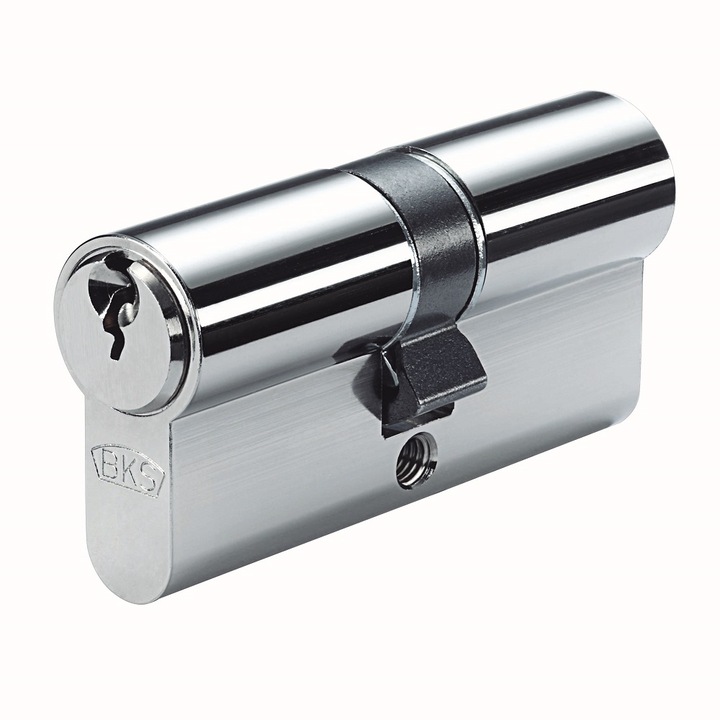 Produktbild BKS Profildoppelzylinder PZ 8802 27/31 mm Not- und Gefahrenfunktion einseitig Anzahl Schlüssel 3 vers... (Profildoppelzylinder)