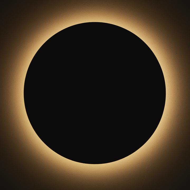 Produktbild Brilliant Shadow - Wandlamp - LED 6W 3000K - Rond - Zwart (720 lm)