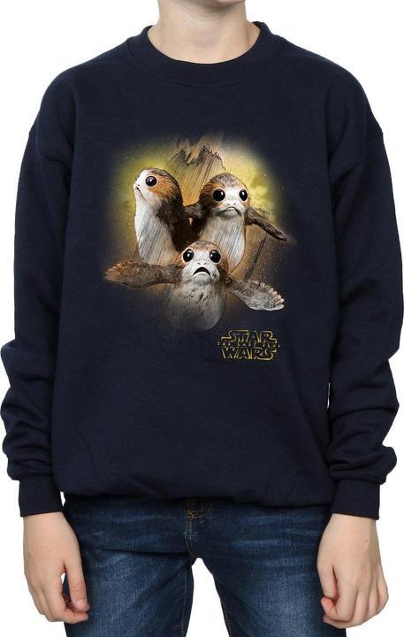 Produktbild Star Wars The Last Jedi Porgs Brushed Sweatshirt Jungen (152, 158)
