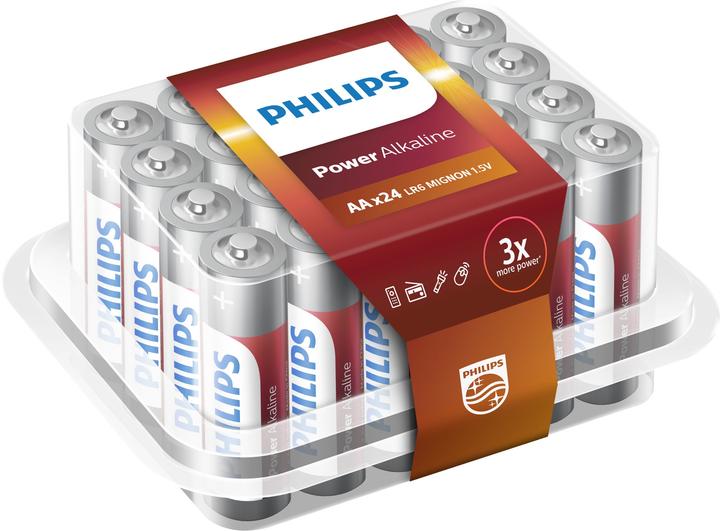 Actual product image Philips Power Alkaline (24 pcs., AA)