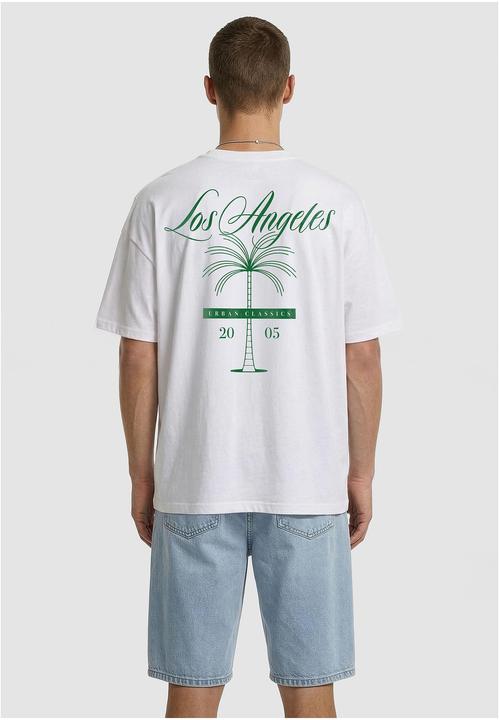 Produktbild Urban Classics Palm Logo Loose Tee white S (S)