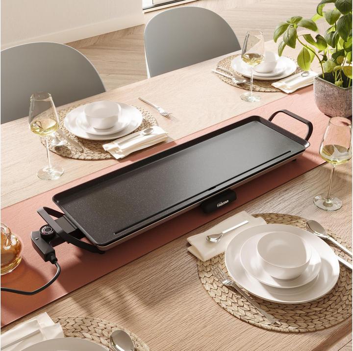 Actual product image Tristar Slim L BP-2668 Electric griddle black (EU plug)