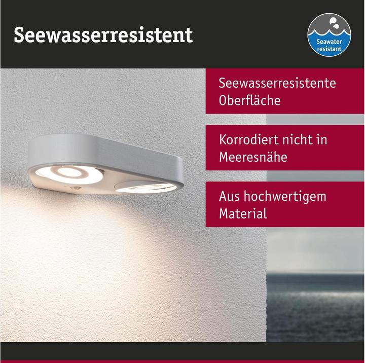 Actual product image Paulmann Silma outdoor wall light (800 lm, IP44)