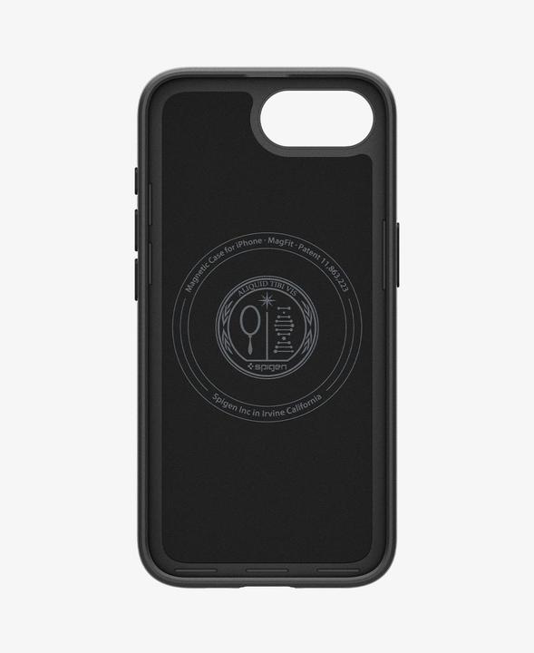 Actual product image Spigen Thin Fit MagFit iPhone SE(2025) Case - Black (Apple iPhone 16e)