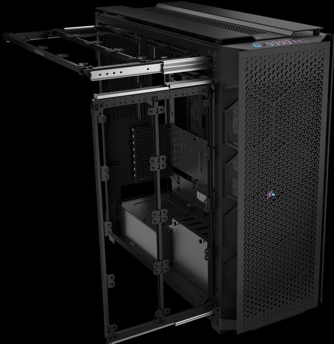 Produktbild Corsair iCUE LINK 9000D AIRFLOW TG (E-ATX, SSI EEB, ATX, mATX, Mini-ITX)