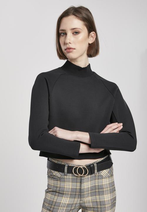 Produktbild Urban Classics Ladies Interlock Short Turtleneck Crew (M)