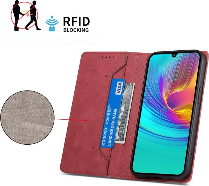 Actual product image Cover-Discount Galaxy A36 5G - Flip Case mit RFID Blocker (Samsung Galaxy A36)