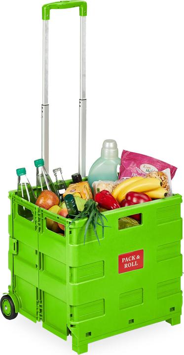 Image du produit Relaxdays Chariot à provisions