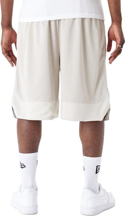 Actual product image New Era Overized Mesh Basketball Shorts stone beige - XL (XL)
