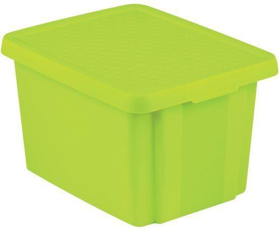 Curver STORAGEBOXCURVER 26L+LID GREEN 598 (44 x 34 x 27 cm, 26 l)