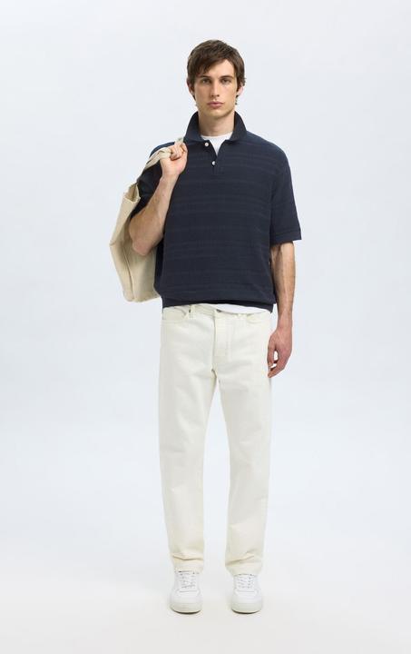 Immagine prodotto Selected Homme Textured Polohemd aus Strick (XL)