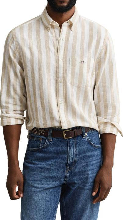 Immagine prodotto GANT Regular Cotton Linen Stripe Shirt (L)