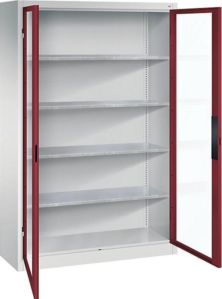 Actual product image C+P Vision panel double door cupboard (120 cm, 195 cm)