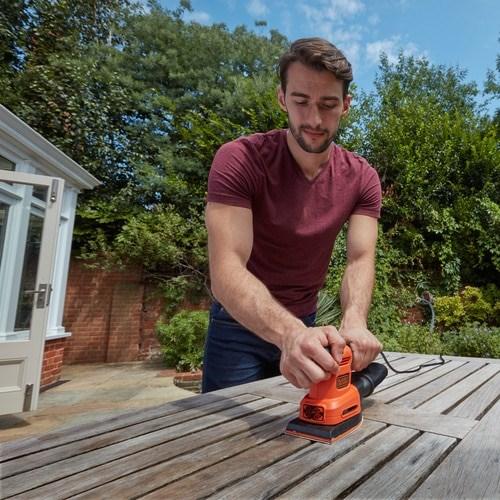 Actual product image Black & Decker Multisander 4in1 BEW200 (Multi sanders, 200 W)