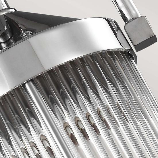 Actual product image Elstead Lighting Paulson LED pendant light G9 chrome IP44 (G9, 320 lm)