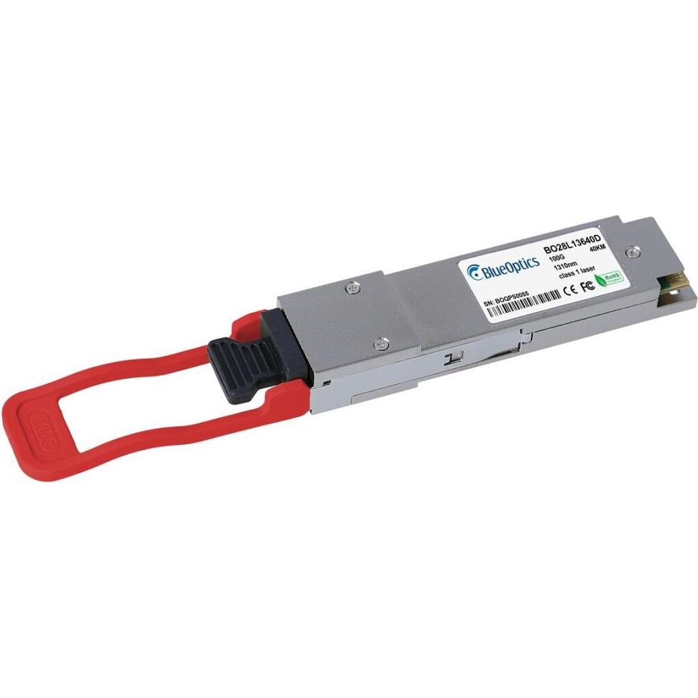 Blueoptics Extreme Networks EQPT1H4WM4ECL100 Kompatibler QSFP28 BO28L13640D, Ricetrasmettitore