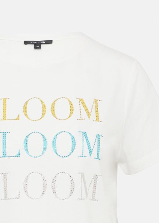 Immagine prodotto Comma T-Shirt Baumwollmix-T-Shirt mit Artwork (34)