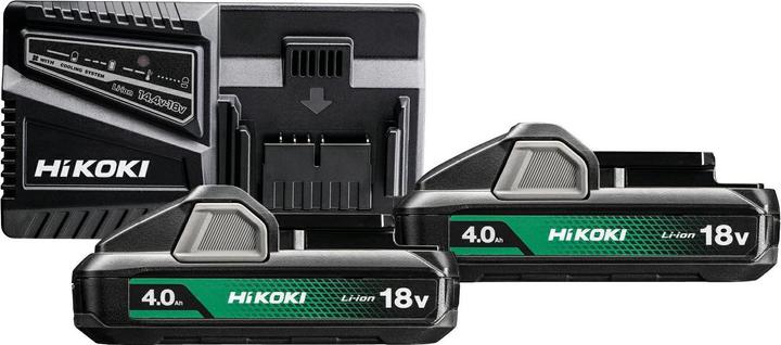 Hitachi HIKOKI ACCUMULATOR BSL1840M x2 4.0Ah +ŁADOWARKA UC18YFSL (18 V)