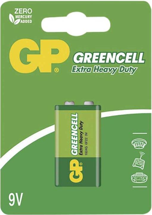 Produktbild GP Batteries ELEM.POWER GP 6F22 BP1 GREENCELL (9679) (1 Stk., PP3)