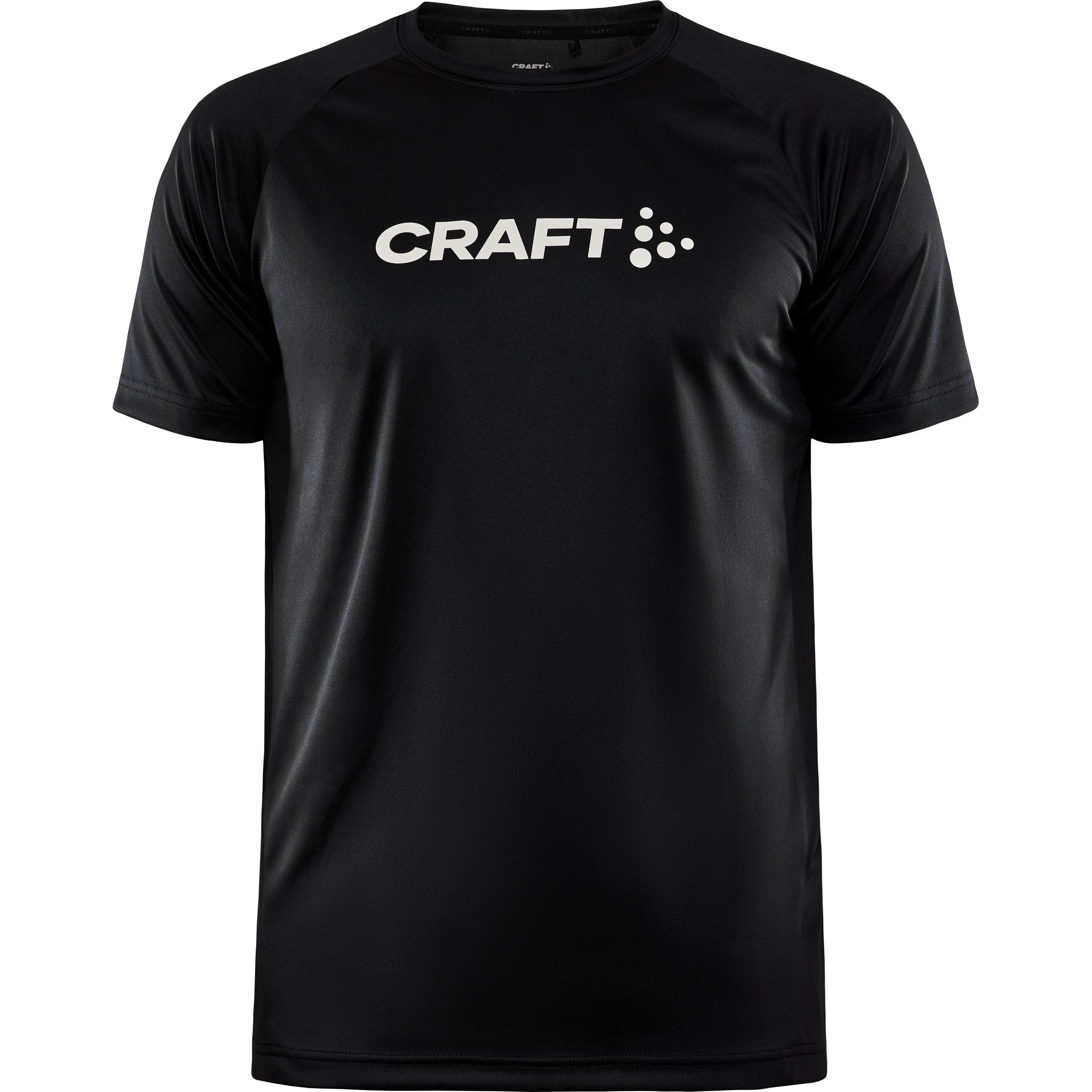 Craft, Herren, Sportshirt, Core Unify Logo Tee M (XXL), Schwarz, XXL
