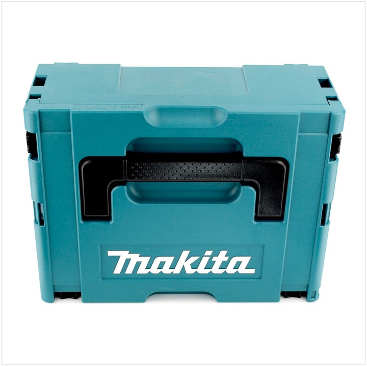 Image du produit Makita DHP 482 - 18 V Li-Ion Perceuse visseuse à percussion sans fil avec boîtier Makpac + 2x Batter (Fonctionnement sur batterie)