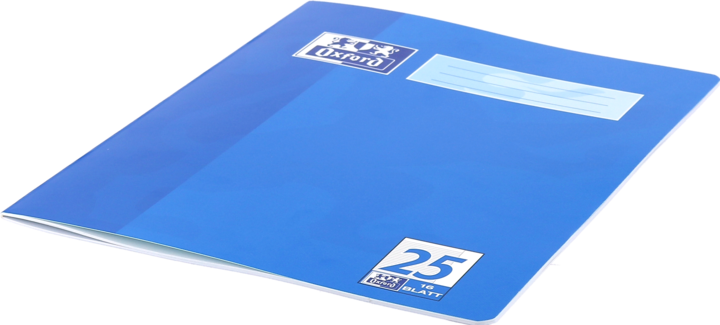 Actual product image Oxford Exercise book, A4, ruling 25 (A4, Lined)