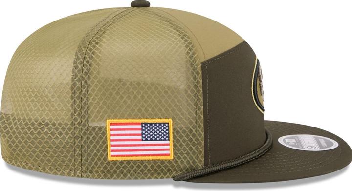 Produktbild New Era 9Fifty Split Panel Cap - Salute San Francisco 49Ers