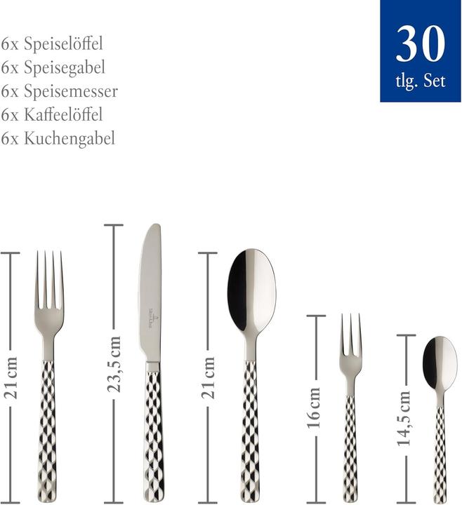 Actual product image Villeroy & Boch Boston (30 pcs., Cutlery set)