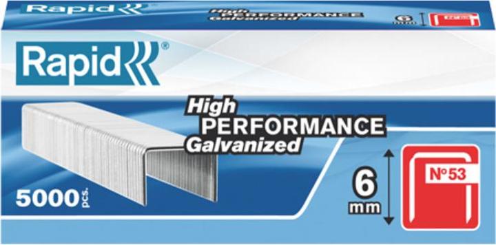 Immagine prodotto Rapid Tipo 53 Pinza per fili sottili da 8 mm (5000 x)
