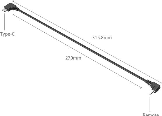 Produktbild SmallRig Control Cable for Panasonic +FUJIFILM 2970B (Diverses Video Zubehör)