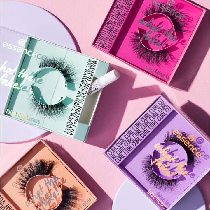 Actual product image essence what the FAKE! false lashes (Artificial eyelashes)
