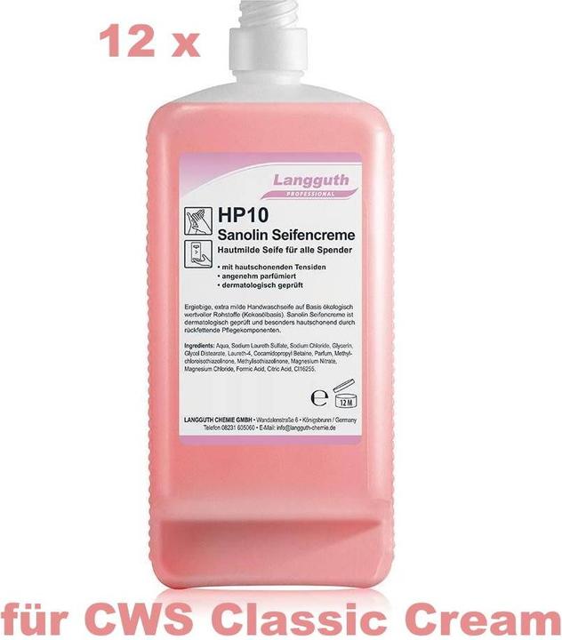 Immagine prodotto Langguth Sapone liquido rosso LCEuro (Sapone liquido, 500 ml)