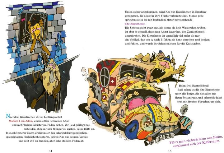 Produktbild Die Käsis (Deutsch, Heinz Strunk, Typeholics, 2023)