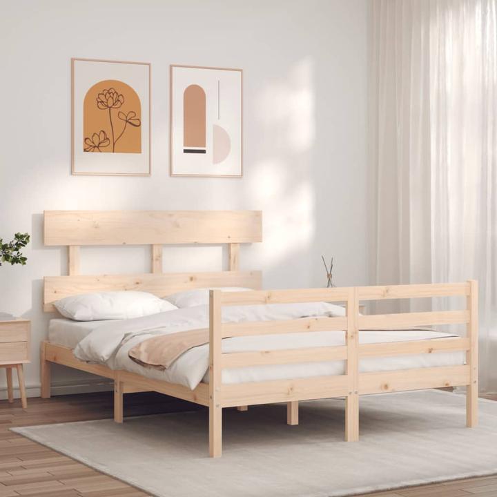 Produktbild vidaXL Bettrahmen (120 x 190 cm)