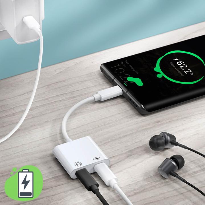 Actual product image Avizar USB-C / USB-C audio and charging adapter (USB-C, USB-C)