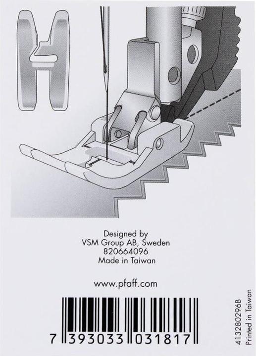 Produktbild Pfaff Spezialgleitsohle fuer IDT™ für Gruppe B C D E F G J K L