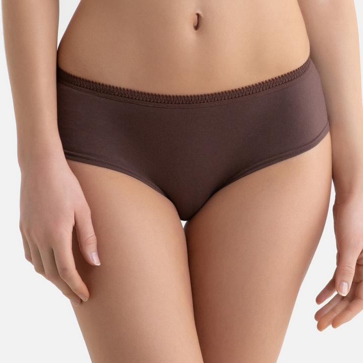 Produktbild La Redoute Collections 3er-Pack unifarbene Shortys (38, 3er Pack)