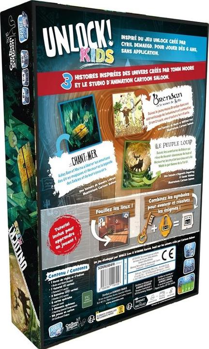 Actual product image Asmodée Unlock Kids Hist Emerau. (Spe) (French)
