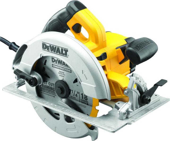 DeWalt Circular saw 1350 W, 190 mm + DWE575K housing