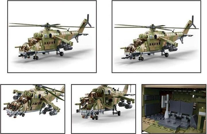 Image du produit Sluban Hélicoptère MI-24S Gunship