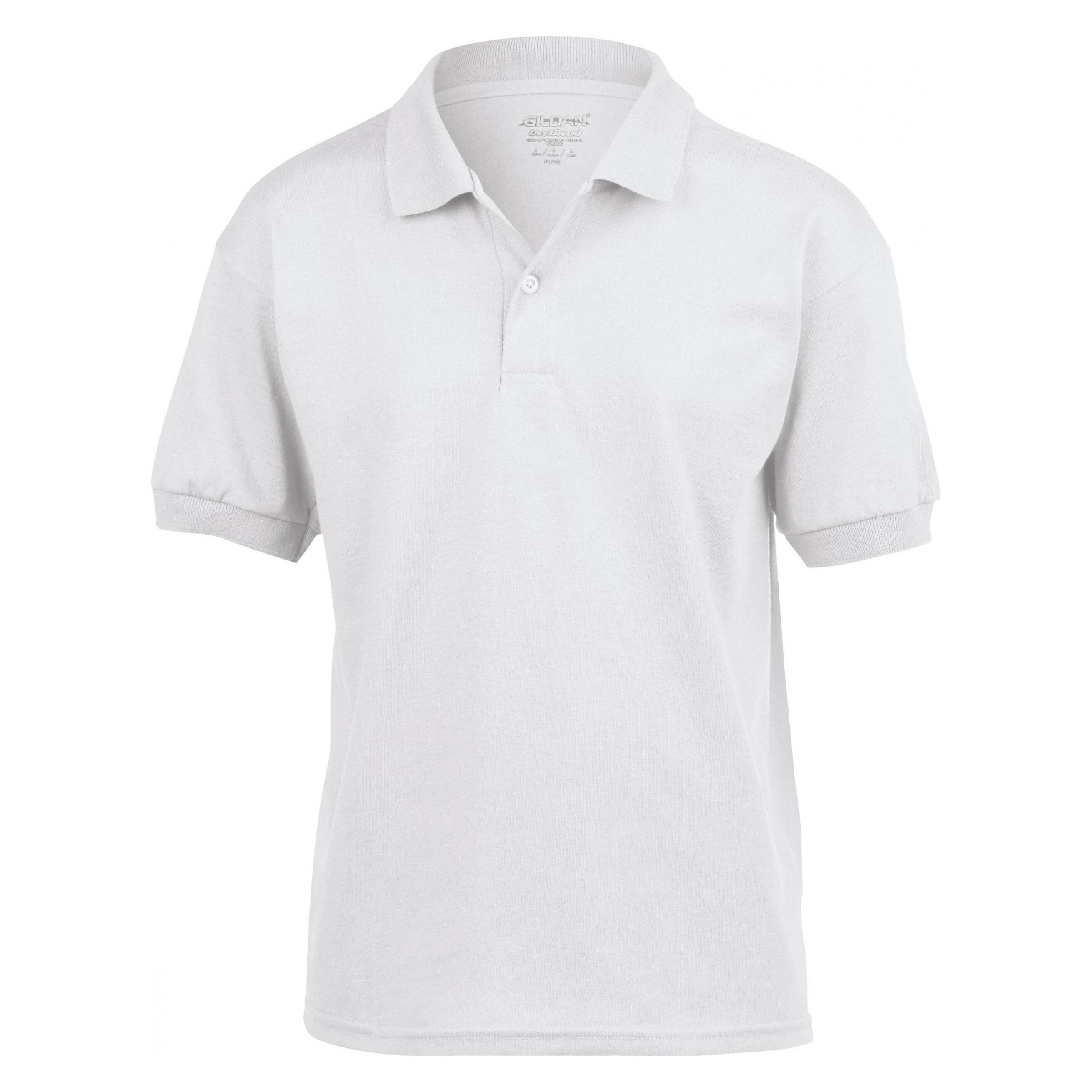 Gildan, Jungen, Shirts, Dryblend, Weiss, (164)