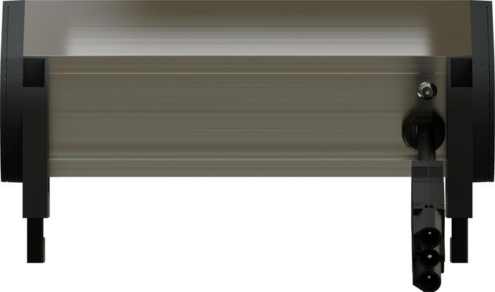 Actual product image IB Connect SUPRA socket outlet unit anodised 2x type 13 1x USB-A/C +bracket (3x, Type 13)