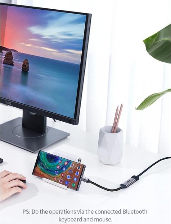 Produktbild Ugreen USB-C zu HDMI Adapter (USB Typ-C, 10 cm)