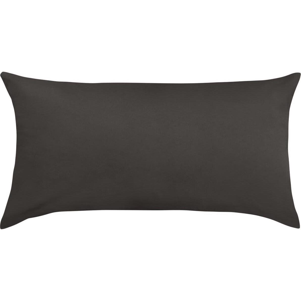 Traumschlaf, Bettwäsche, Uni Kissenhülle Monaco 2er Set (Kopfkissenbezug, 40 x 80 cm)